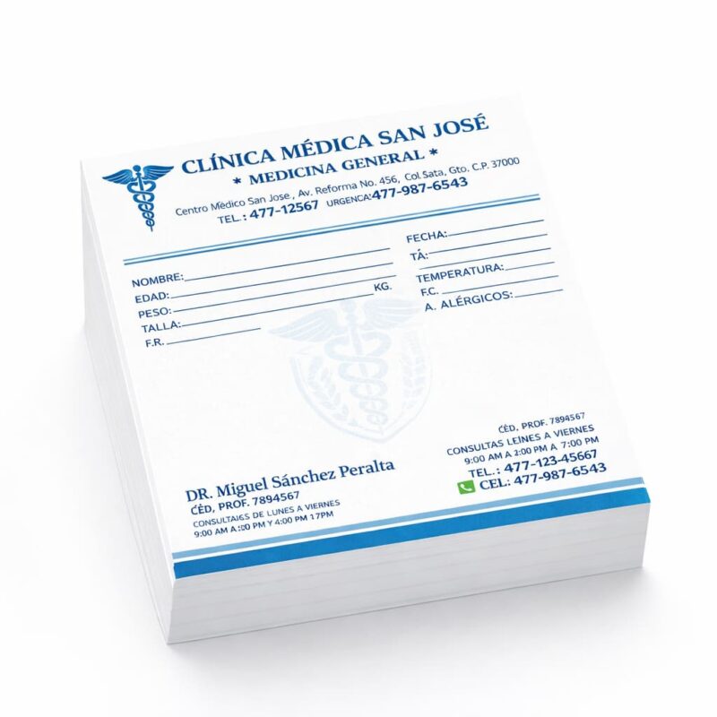 receta-medica-1/2 carta-opalina-delgada(millar)