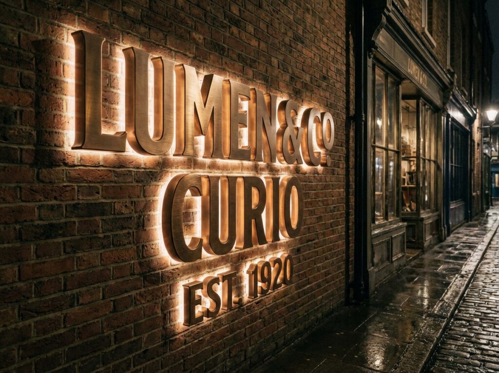 lettrero 3d luz